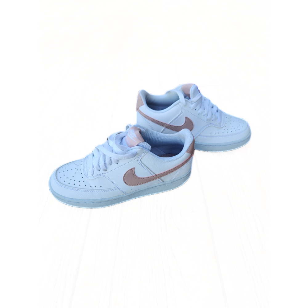 Nike Court Vision Next Nature Low White Pink Oxford Womens Size 6